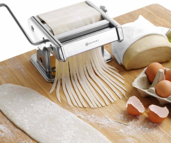 Hendi pastamachine kitchen line met zwengel en tafelbevestiging max. breedte: 14cm 53jpror0prky 2xomwlv