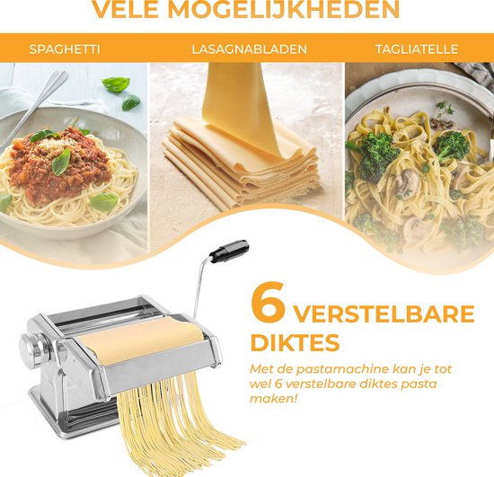 Hgmd pastamachine pastamaker pasta machine maker pastamachines rvs 5kb8n1rzrraa krw17x