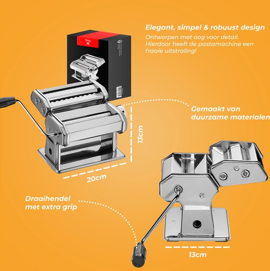 Hgmd pastamachine pastamaker pasta machine maker pastamachines rvs 7ve6pwwqqzro krw17x