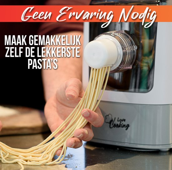 Ilc kitchen elektrische pastamachine met droogrek 13 pasta types bewz1xgapnmq 39qr6o
