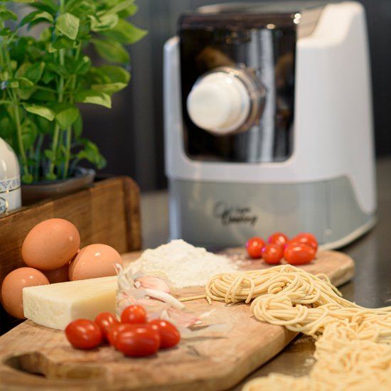 Ilc kitchen elektrische pastamachine met droogrek 13 pasta types bewzpa07nnnw meoznr