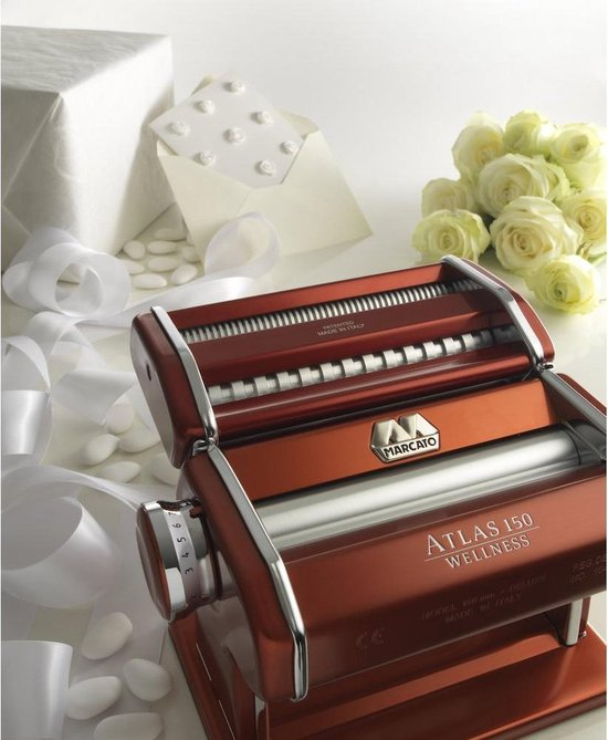 Marcato atlas 150 wellness color pastamachine rood 550x6692