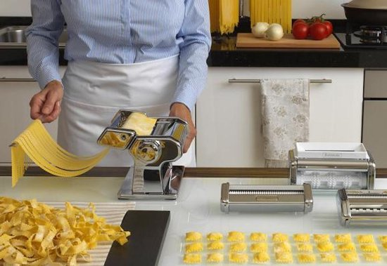 Marcato luxe pastamachine voor 6 verschillende soorten pasta my83e1ww1w8r