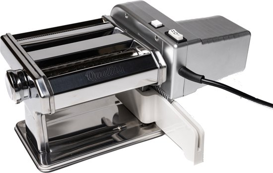 Qualitá pastamachine elektrisch – pasta maker – pasta machine – rvs npjanqqd2nwn wvem0gm