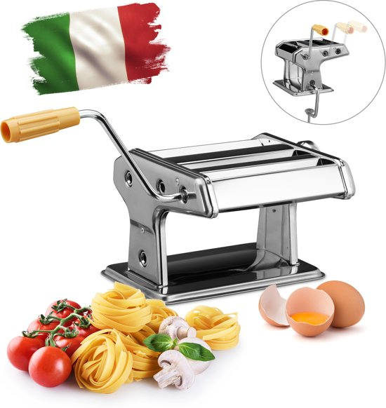 Rvs pastamachine pasta maker spaghetti noodles zelf maken 92000000818290050