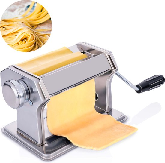 Yunics® pastamachine pastamaker, pasta machine & pastamachines spaghetti, ravioli & lasagne tafelklem rvs ngvvqxjd39pl zzyo5o